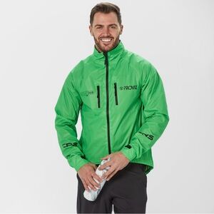 Proviz REFLECT360 CRS Men's Hi Viz Green Reflective Waterproof Cycling Jacket -